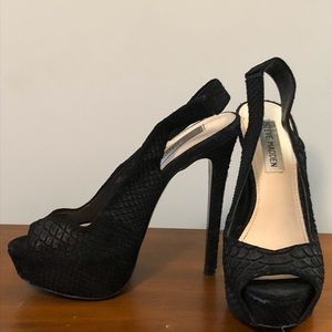 Steve Madden leather sling backs